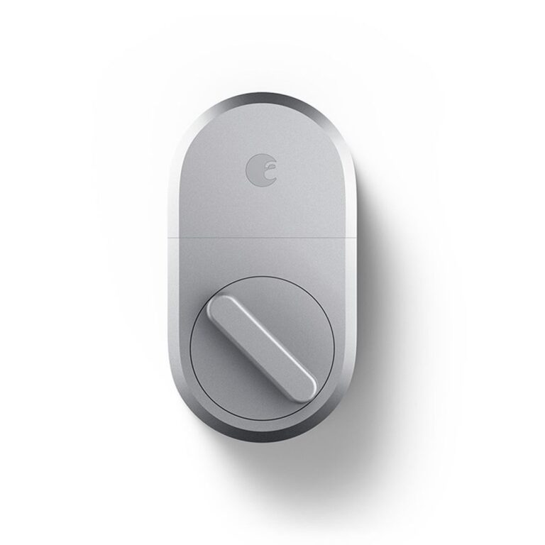 August Smart Door Lock, 3rd Generation Technology, Silver
